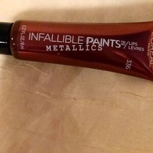 L'oreal Paris Infallible Lip Paints 336 Liquid Venom Copper New Fast Shipping